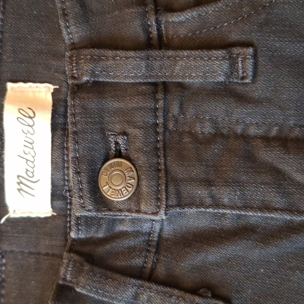 Madewell Roadtrip Size 24 Black Skinny - Picture 4 of 8